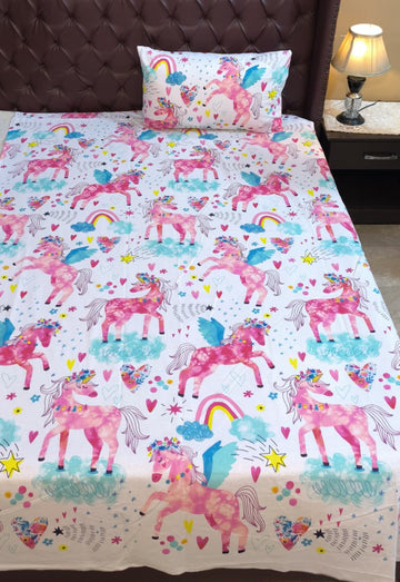 Frozen Sisters Kids Cotton  Bedsheet