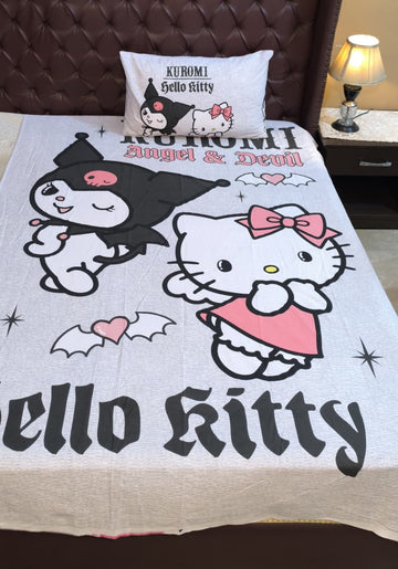 Hello Kitty Kids Cotton Bedsheet