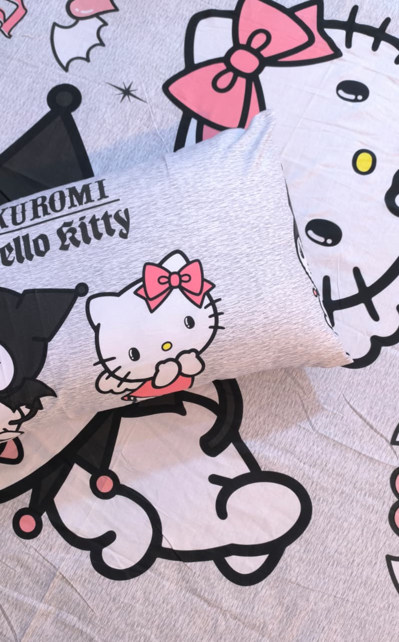 Hello Kitty Kids Cotton Bedsheet