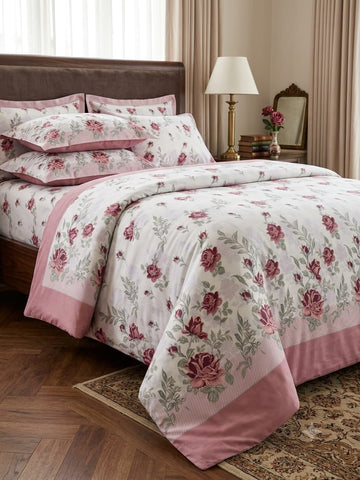 S-101 King Size Comforter Set - With Filling