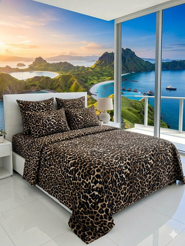 S-105 King Size Comforter Set - With Filling