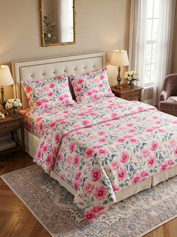 S-107 King Size Duvet Cover Set - Without Filling