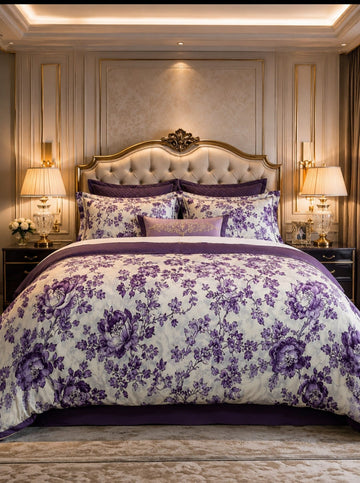 S-110 King Size Comforter Set - With Filling
