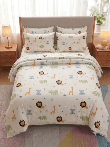 Children's Safari Kids Comforter\ Duvet Set