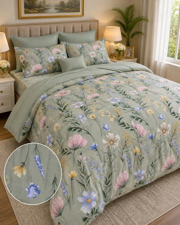 AA-104 King Size Duvet Cover Set - Without Filling