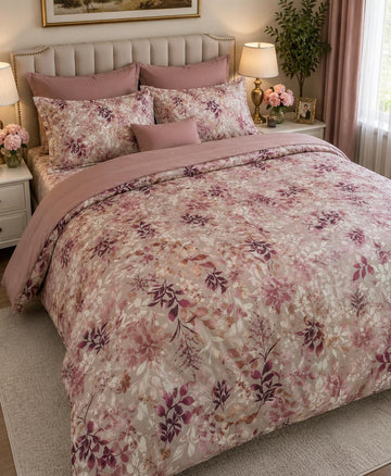 AA-105 King Size Comforter Set - With Filling