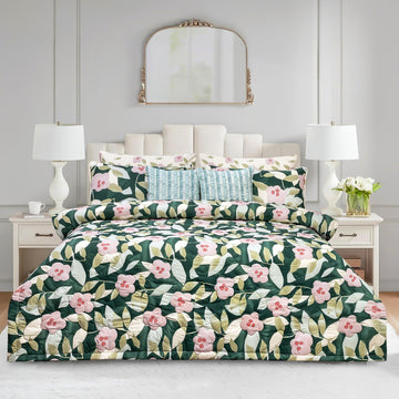 S-101 King Size Comforter Set - With Filling