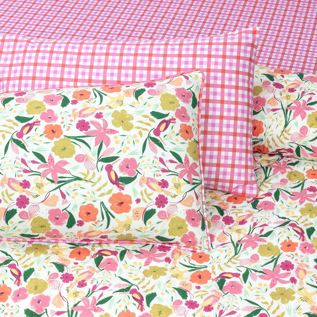 S-102 King Size Comforter Set - With Filling