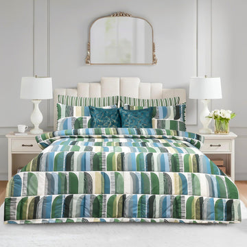 S-103 King Size Comforter Set - With Filling