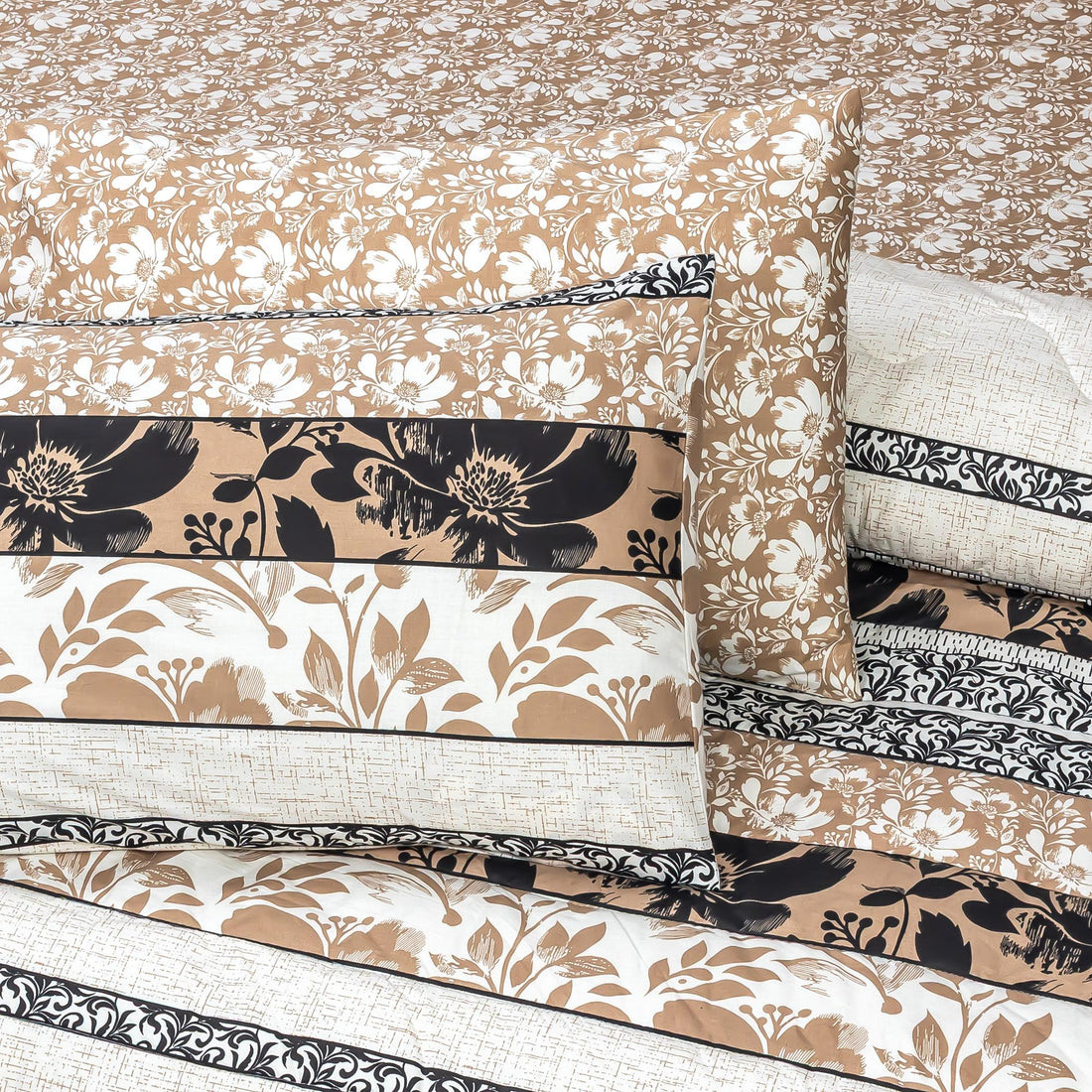 S-104 King Size Comforter Set - With Filling