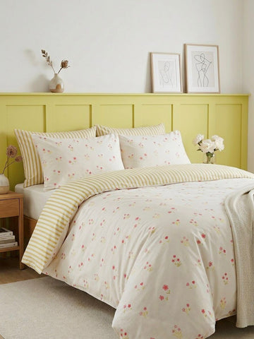 IH-302 King Size Duvet Cover Set - Without Filling