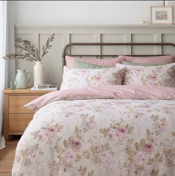IH-305 King Size Comforter Set - With Filling