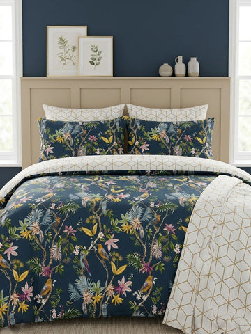 IH-308 King Size Comforter Set - With Filling
