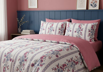 IH-312 King Size Comforter Set - With Filling