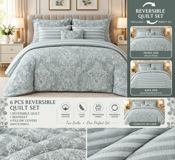 A-234 King Size Duvet Cover Set - Without Filling
