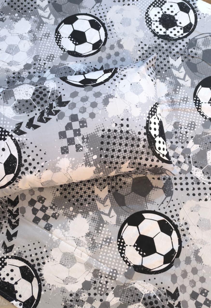 Football Kids Cotton  Bedsheet