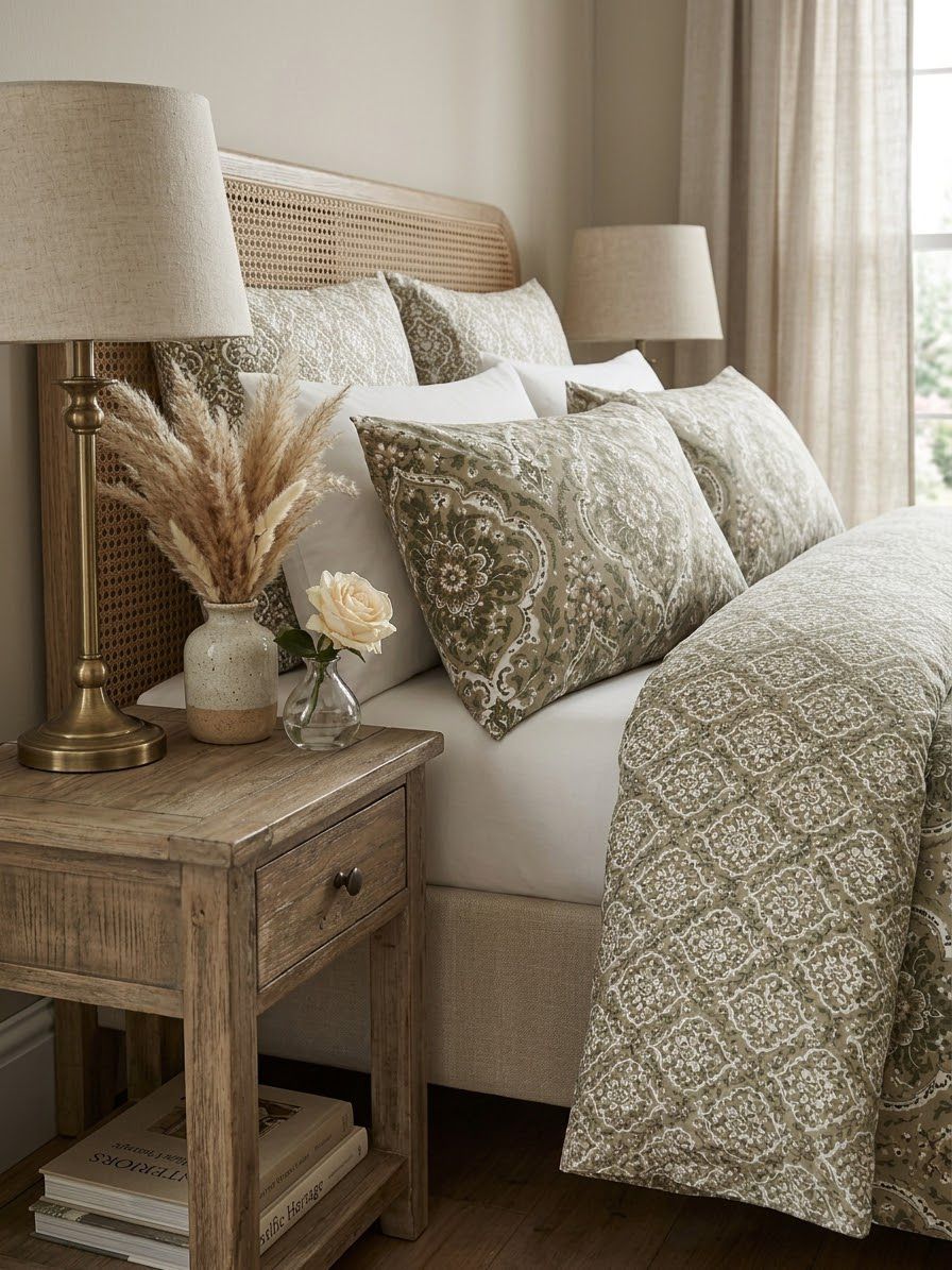 Z- 241 King Size Comforter Set - With Filling