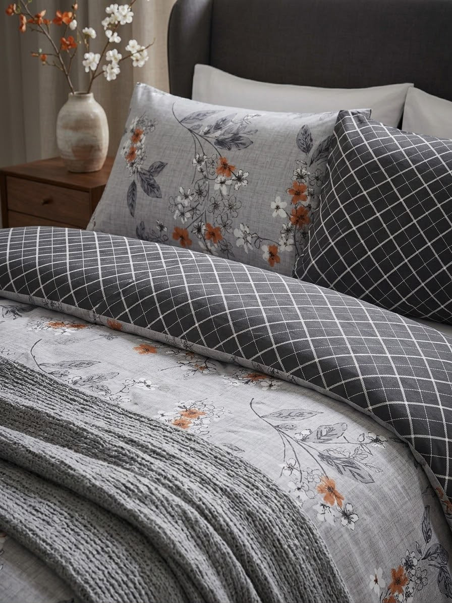 Z- 247 King Size Comforter Set - With Filling