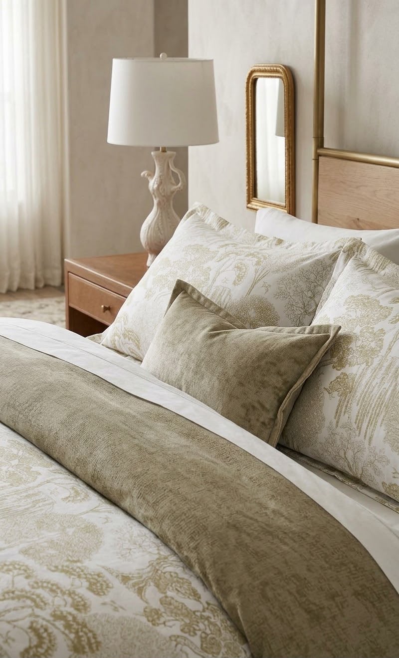 Z- 248 King Size Comforter Set - With Filling