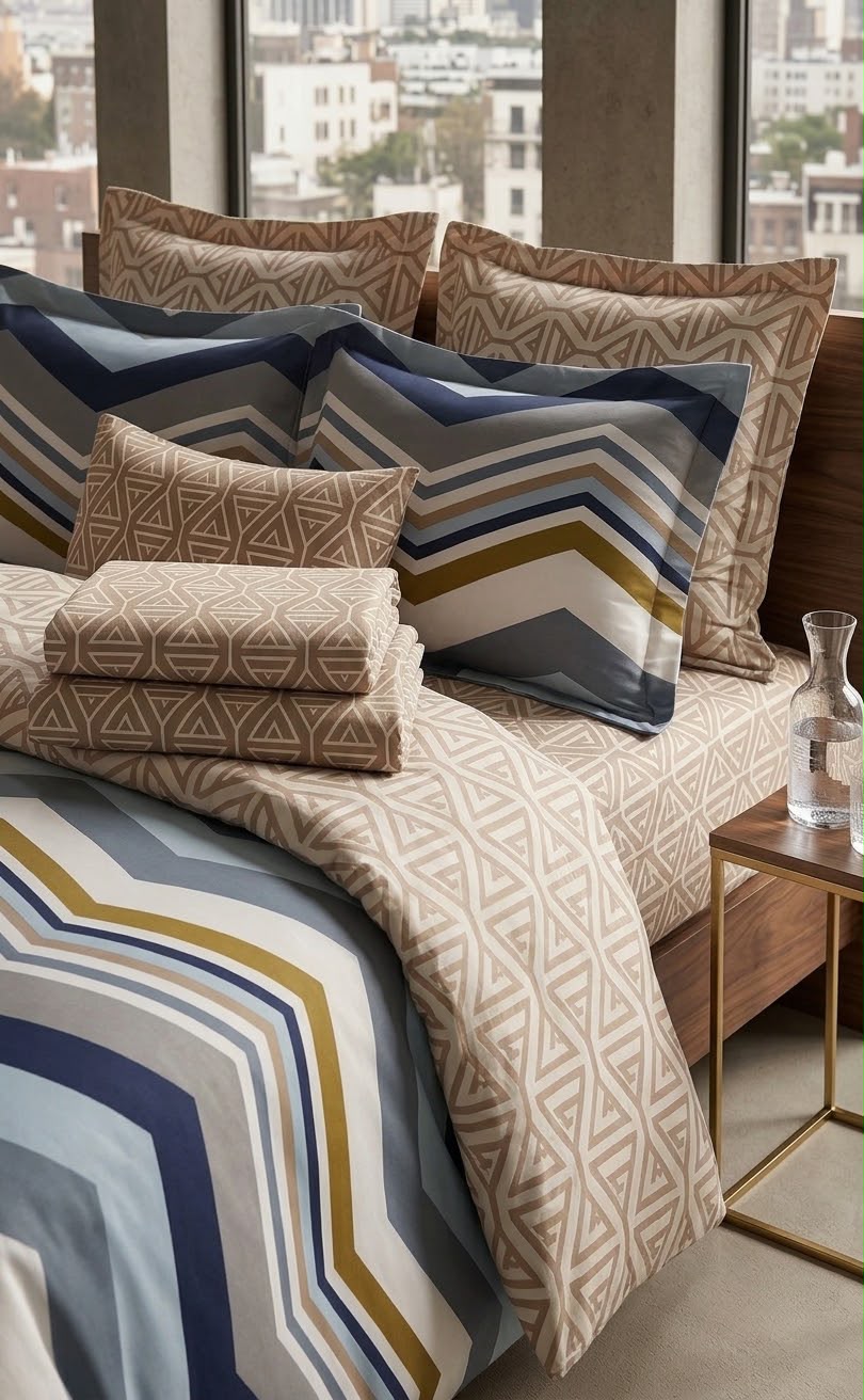 Z- 250 King Size Comforter Set - With Filling