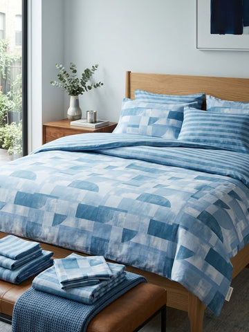 Z - 352  King Size Comforter Set - With Filling
