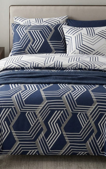 Z - 354  King Size Comforter Set - With Filling