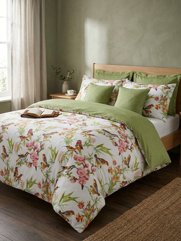 Z - 357  King Size Comforter Set - With Filling